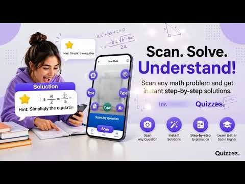 Understand Every Math Step Instantly 📸 | Best AI Math Solver App (Scan & Solve)