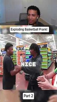 Exploding Basketball Prank🏀- Part 2