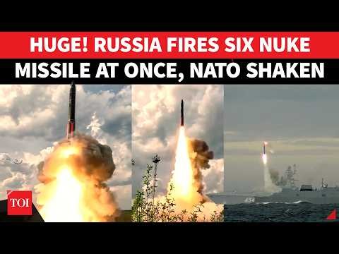 ON CAM: Russia FIRES 6 Nuclear Missiles At Once In Huge Show Of Power As Oreshnik Batters Kyiv