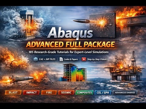 Abaqus Advanced Full Package- 185 advanced models