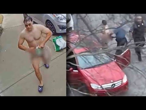 Suspected Car Thief Runs Around Neighborhood Wearing Only Tablecloth