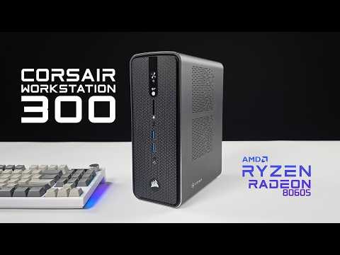 Corsair Mini Workstation 300 First Look! This This Is FAST