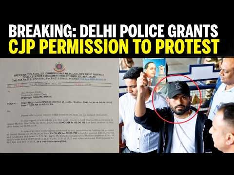 COCKROACH JANTA PARTY ANNOUNCES That Delhi Police Has Granted Permission To Protest | Breaking News
