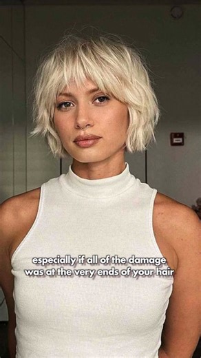 4 Chic Haircuts That Rescue Over Bleached Damaged Hair
