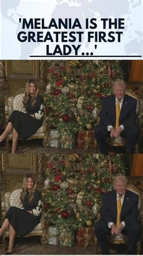 Trump’s Praise for Melania Gets Awkwardly Cut Short During White House Christmas Call | N18G