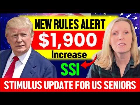 New Rules Alert $1,900 SSISSDI Increase & Stimulus Update for US Seniors 2026