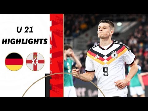 Tresoldi Brace seals it! | Germany vs Northern Ireland 3-0 | U-21 EURO Qualifier Highlight