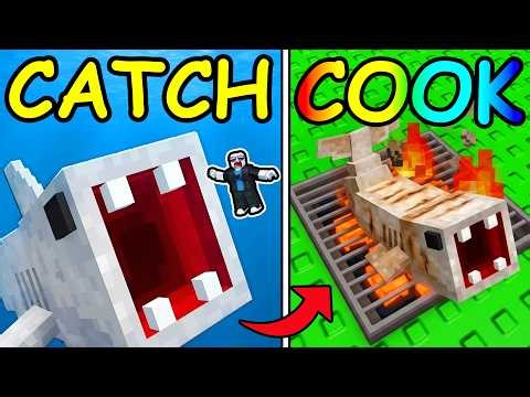 Roblox CATCH FISH and COOK THEM...