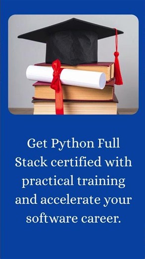Python Full Stack Training | Learn Frontend & Backend | Python Full Stack Certification Course