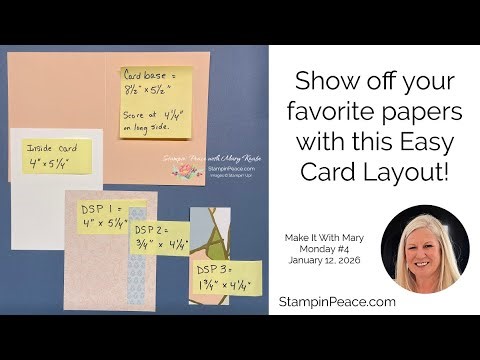 A Card Layout SO Easy You Won't Believe It!
