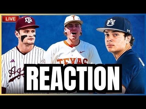 Friday SEC Baseball Reaction: Tennessee Sweeps Alabama, Florida, MSU & Texas Win, More