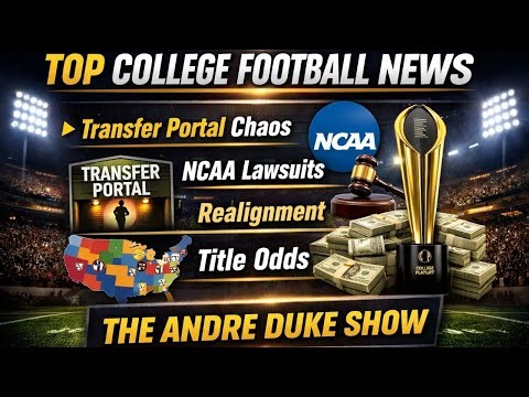 Top College Football News Today | Portal Chaos, Lawsuits & Realignment