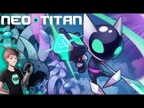 NEO TITAN Demo - A Beautifully Chaotic Bullet Hell Metroidvania