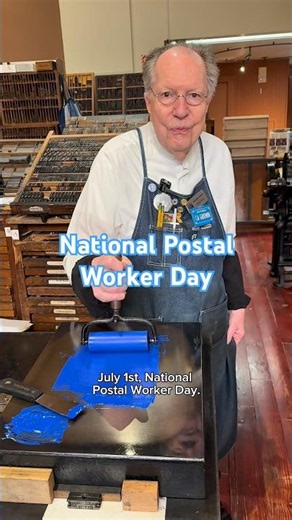 Howard hopes this print video is delivered to you with care for National Postal Worker Day (July 1)