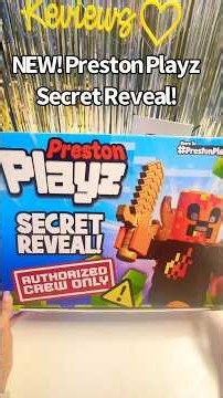 ⚠️Preston Playz Secret Reveal! Part 1 Mystery Plushies!💚 #prestonplayz #unboxing #toystagram #asmr