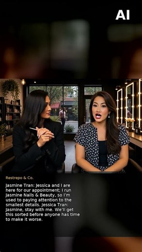 New Vibe City: Oct 14, 2026: Jasmine Tran and Jessica Tran at Restrepo & Co.