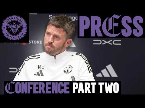 "I Find It Hard To Understand." | Michael Carrick Pre-Brentford | Press Conference: Part Two