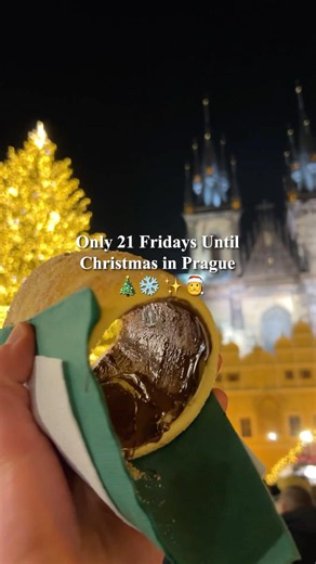 Only 21 Fridays Until Christmas in Prague 🎄❄️✨🎅