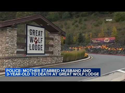 Woman accused of stabbing husband, 3-year-old son to death at Great Wolf Lodge in Poconos: Complaint