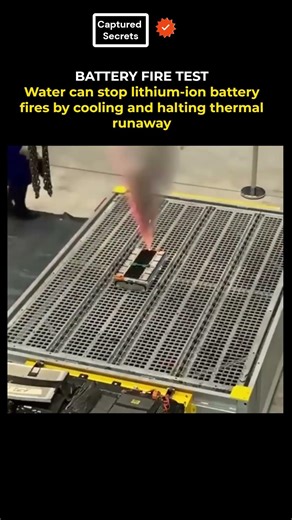 Why Lithium-Ion Battery Fires Are So Dangerous — And the Only Thing That Can Stop Thermal Runaway
