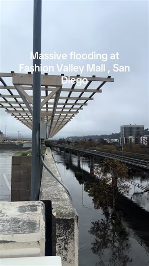 Massive Flooding Hits Fashion Valley Mall in San Diego