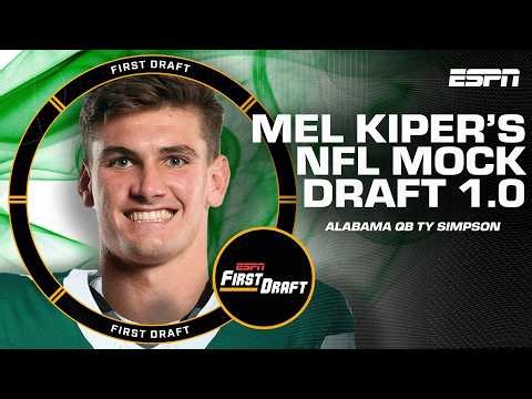 🚨MEL KIPER'S MOCK DRAFT 1.0🚨 Selections 11-32 w/Field Yates! | First Draft🏈