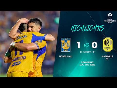 Tigres UANL vs Nashville SC | 2026 Concacaf Champions Cup | Semifinals
