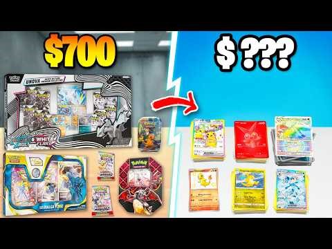 Opening my ENTIRE $700 Pokémon Sealed Collection!