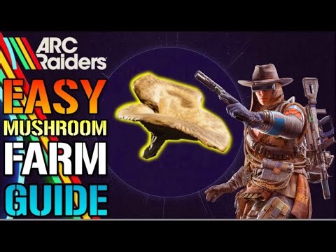 ARC Raiders: EASY "Mushroom" Location Guide! How To Get GUARANTEED Mushrooms!...The EASY Way