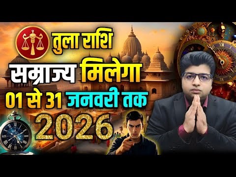 तुला राशि जनवरी राशिफल 2026 | Tula Rashifal January 2026 | Libra prediction January 2026 |