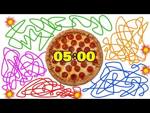 5 Minute Timer Bomb PIZZA 🍕
