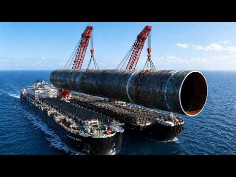 Inside the Multi-Billion-Dollar Pipeline 2,000 Meters Deep. Deepwater Engineering Documentary
