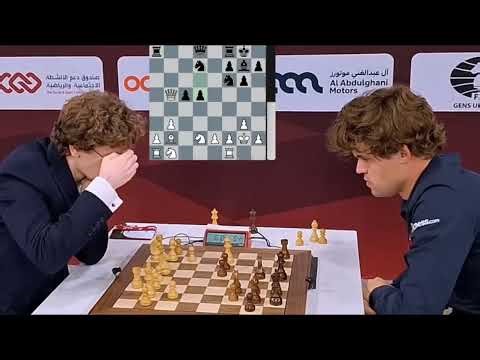 Magnus Carlsen (2824) vs David Anton Guijarro (2619) Chess game 2026