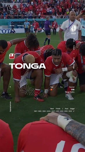 Tonga are back for their 10th Rugby World Cup 🫨 #RWC2027 | Rugby World Cup