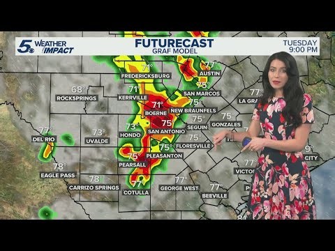 Overnight storms could bring heavy downpours Tuesday into Wednesday | Weather Impact Alert
