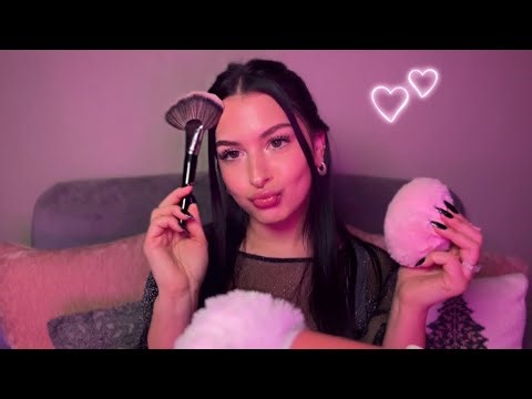 ASMR Girl OBSESSED with YOU Gets You Ready for the NYE Party 😵‍💫🖤🪩