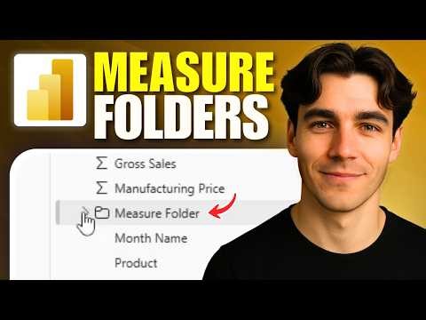 How To Create Measure Folders In Power BI Desktop (Tutorial 2026)