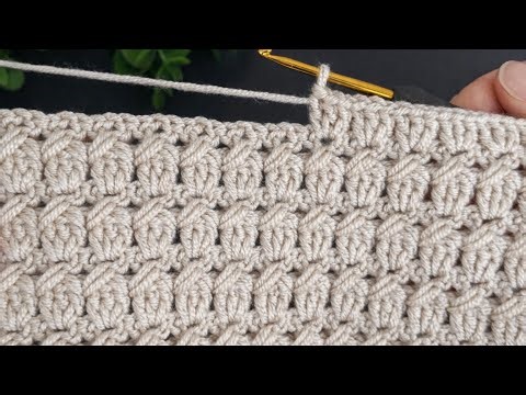 WOW! Super Easy Shell & Mesh Crochet Stitch Tutorial | 2-Row Repeat (Beginner Friendly)