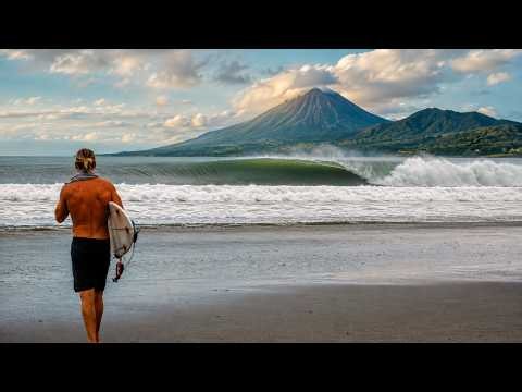 50 Year Storm ENGULFS Nicaragua w/ EPIC Surf!