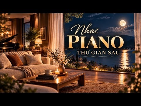 Nhạc Piano Thư Giãn Sâu |Nhạc Không Lời Giảm Stress Cho Một Đêm Nhẹ Nhàng |Deep Relaxing Piano Music