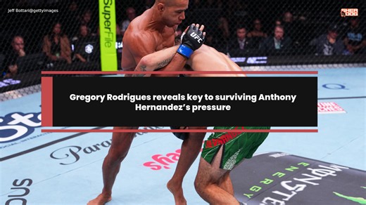 Gregory Rodrigues reveals key to surviving Anthony Hernandez's pressure