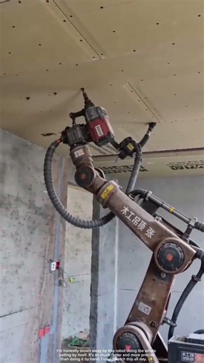 Robots are taking over construction sites now 🤖 #ConstructionLife