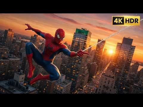 🔴 The Most REALISTIC Spider-Man 2 Stream 🎬 (4K HDR