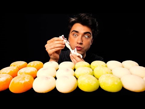 ASMR Eating Mochi Ice Cream For The First Time | McBang