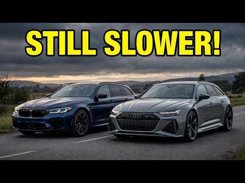 2026 BMW M5 Touring vs Audi RS 6 Avant: 96 HP MORE, Still SLOWER!