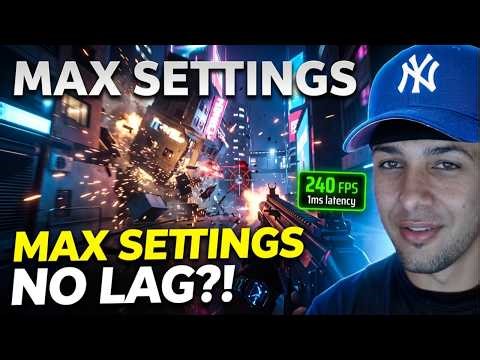RTX Max Settings NO LAG 🔥 This Should NOT Be Possible | Ultra Graphics Dual Live Latency Test
