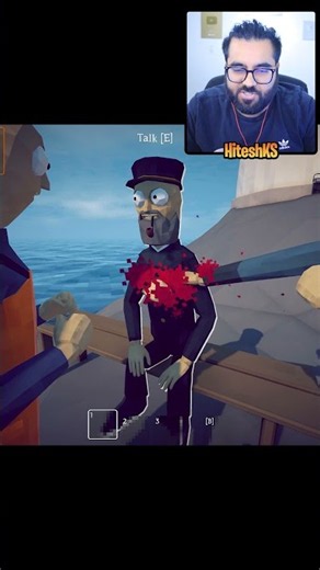 😂 Puching and Bathing 😂 | Fishing Simulator | Hitesh KS #gaming #funny #hiteshksfunny