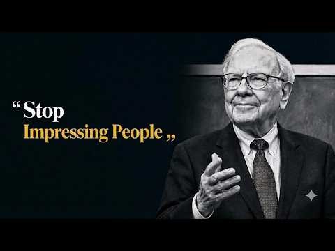 #52 Warren Buffett: Why Spending Money to Impress Others Keeps You Poor | Warren Buffett Speech