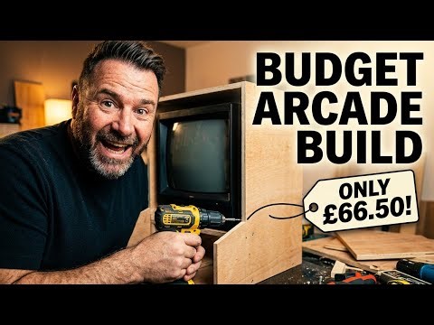 DIY Bartop Arcade on a Budget: First Build