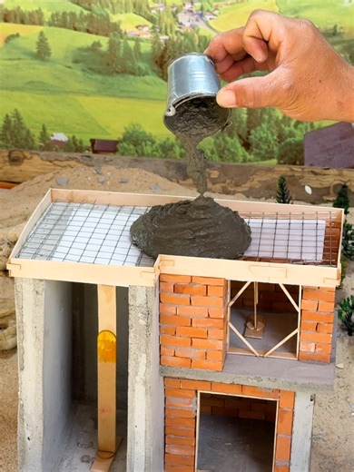 DIY Miniature 2-Story House Build